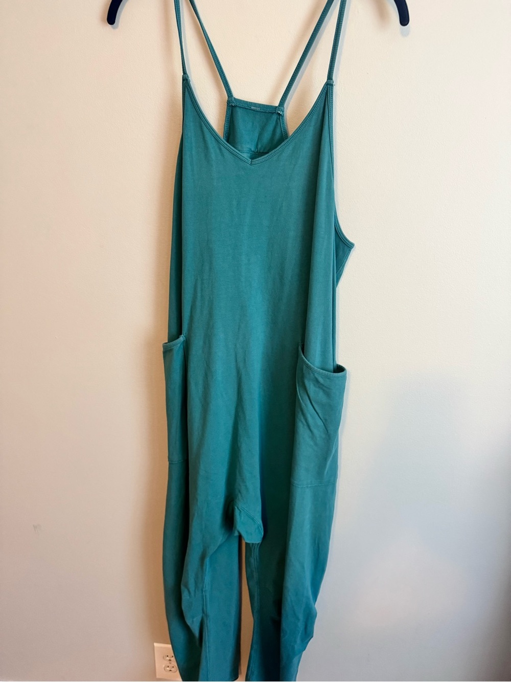 Fp free people hotshot onsie teal medium no tag used jumper